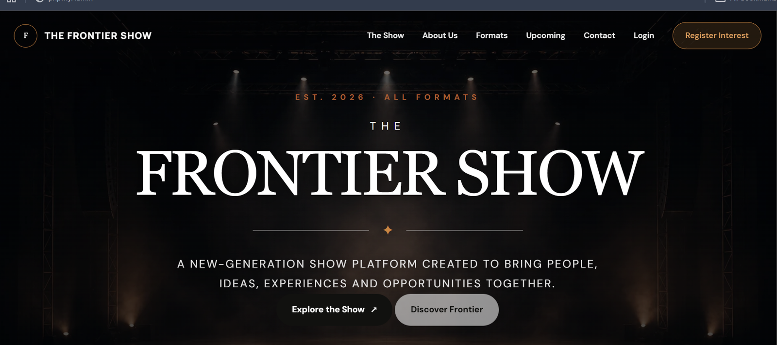 The Frontier Show